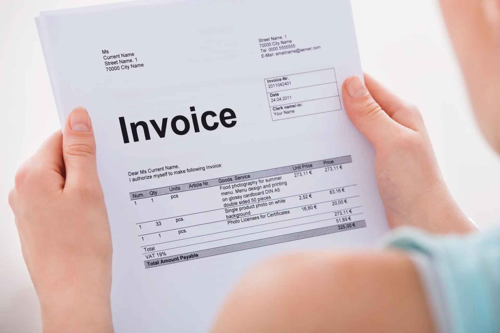 Expert Invoice and Receivable Services in Herndon VA